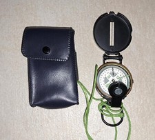 Bussola pieghevole nera usata Engineer Lensatic Compass