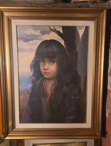 Bambina che piange 73x93x5 - che,