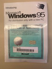 Software Microsoft Windows95