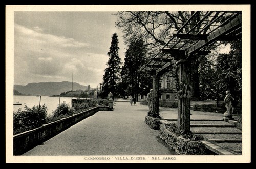 Postcard villa este - villa, d'este
