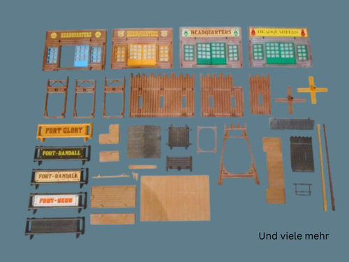 Playmobil western fort reno - western,