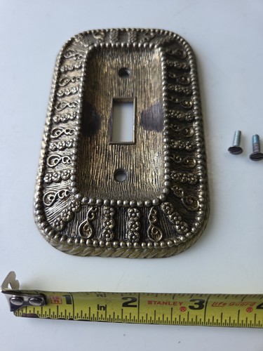 Placca interruttore decorata