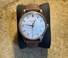 Orologio IWC Schaffhausen Cal.89 carica manuale cassa 35mm cinturino SS 18cm 7,1in funzionante