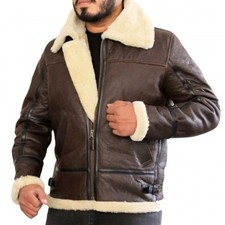 Giacca pelle uomo B3 bomber