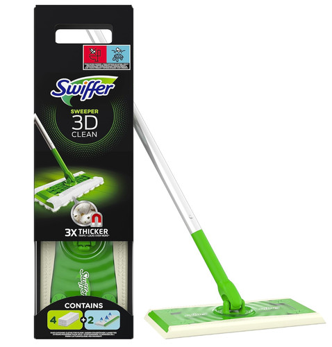 Swiffer scopa e - swiffer, 3d