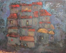 Dipinto ad olio vintage