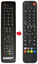 Telecomando adatto per - , edision