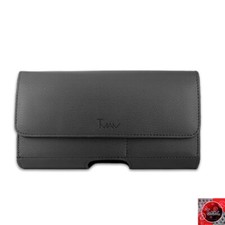 Horizontal Black Case w/ Belt