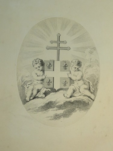 Incisione xviii allegoria - incisione,