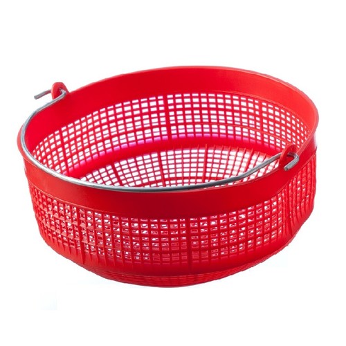 Colamosto plastica rossa - in,