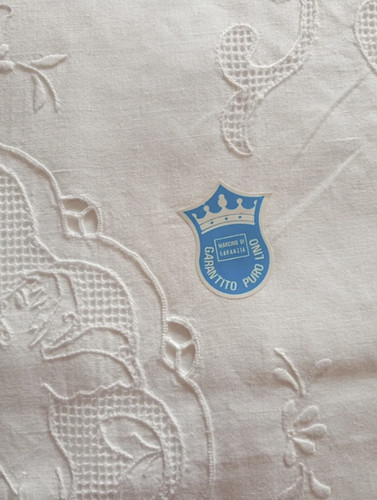 Coperta puro lino vintage