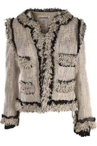 Giacca tweed chanel multi 2004 - giacca,