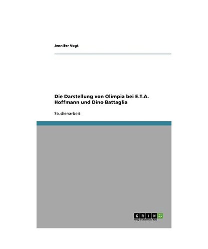Die darstellung von olimpia - die,