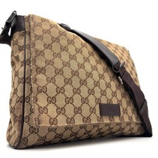 Borsa a tracolla Gucci GG tela