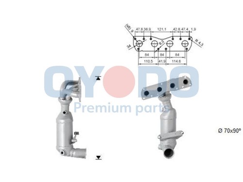 Catalizzatore adatto mini - adatto, a: