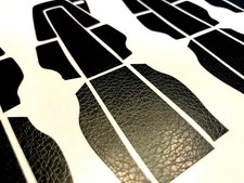 Set 2 sedili decoro pelle