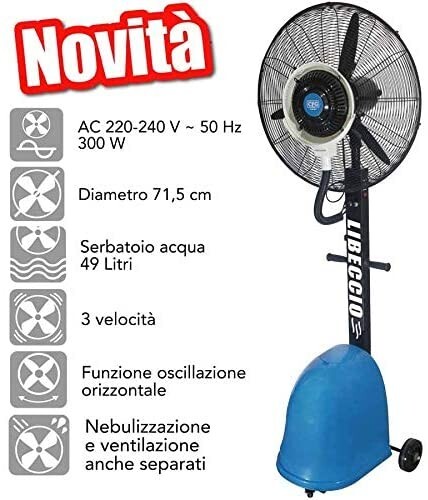 Ventilatore nebulizzatore cfg - nebulizzatore,