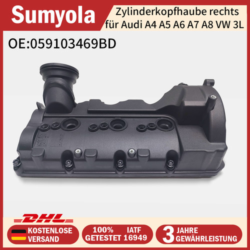 059103469bd engine valve cover - engine,