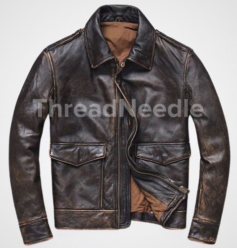 Men vintage brown motorcycle - brown,
