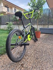 BICI ATALA CRIME BICICLETTA BMX FREESTYLE 20'' NERO/GIALLO DA STRADA RAGAZZO