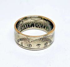 Anello moneta mezzo dollaro