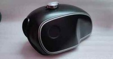 BMW R100 RT RS R90 R80 R75 acciaio verniciato nero opaco serbatoio benzina gas