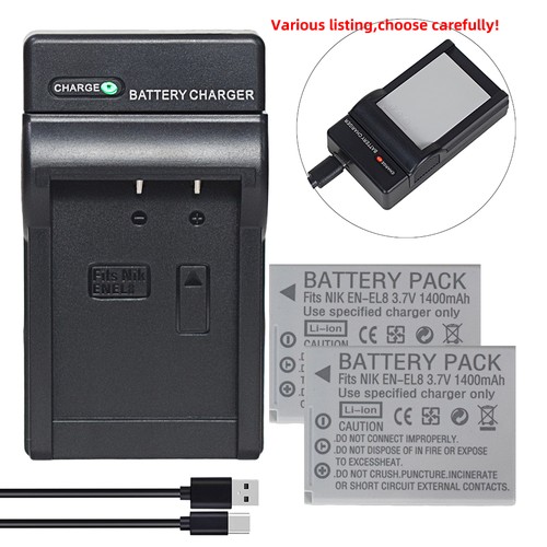 El8 enel8 batteria o - en-el8,