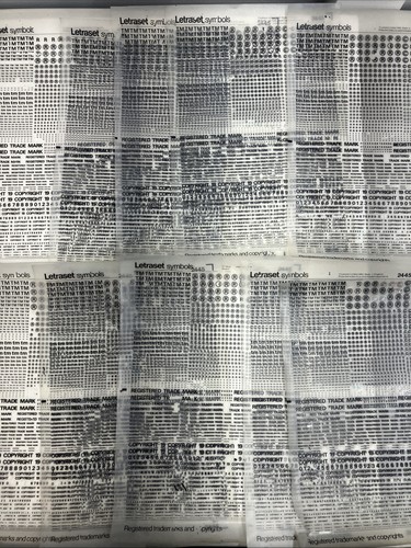 Letraset simboli marchi - letraset,