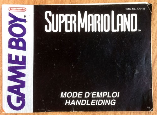 Super mario land notice - super,