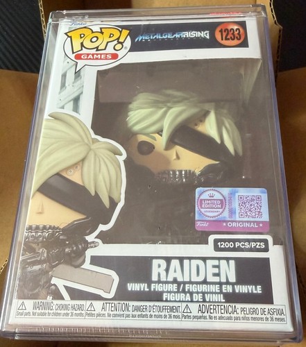 Funko pop raiden metal gear - funko,