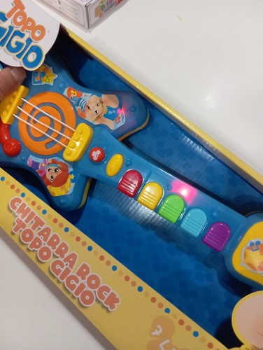Topo gigio chitarra rock - topo,