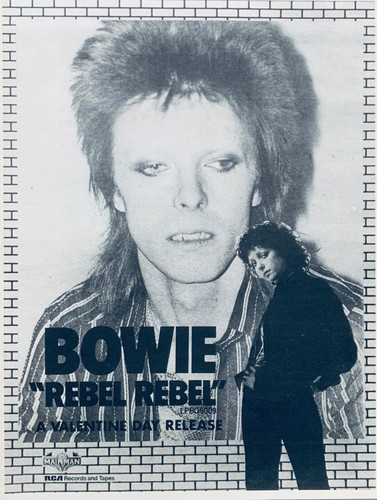David bowie 1974 poster - bowie,