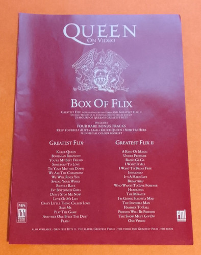 Queen box flix a4 - -,