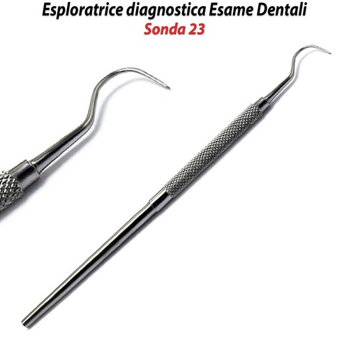 Sonda per esame odontoiatrico