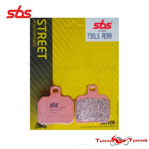 Pastiglie freno posteriore sbs - pastiglie,