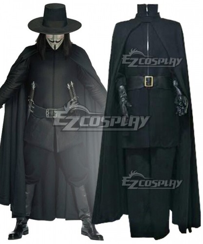 Costume cosplay per vendetta - v,