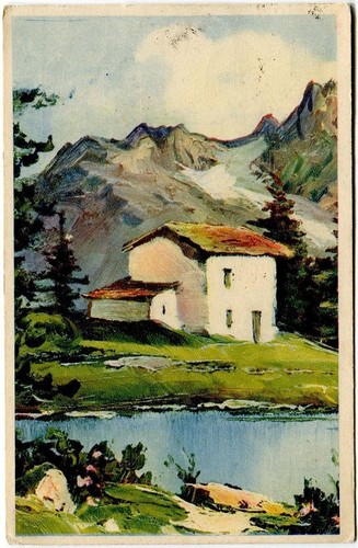 1940 panorama montagna - 1940, casetta