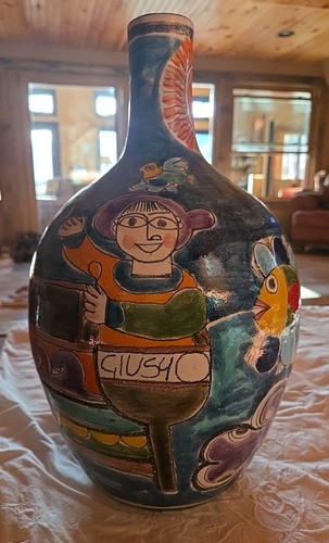 Vaso ceramica firmato - ceramica,