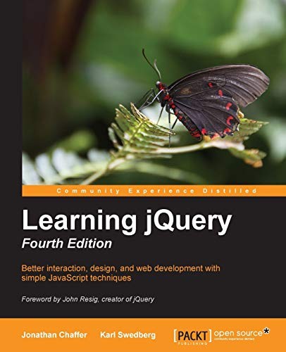 Learning jquery 4th edition - learning,