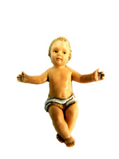 Pastore Gesù Bambino Senza Culla Landi Moranduzzo Cm 10 - Pastori Presepe