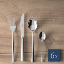 Villeroy & Boch, Piemont, Servizio Posate 24 pezzi, Acciaio