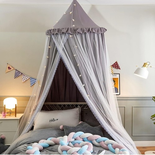Tettoia letto con luci stella - tettoia,
