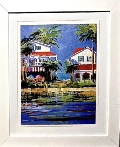 Arte parete tropicale - arte,