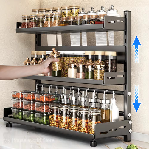 Scaffale organizzatore spezie - scaffale,