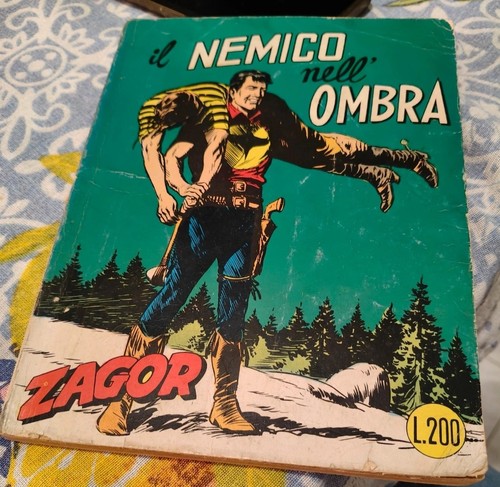 Fumetto zagor il nemico - zagor, "il