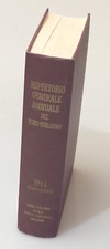 PRL) 1964 BOOK LIBRO REPERTORIO GENERALE ANNUALE FORO ITALIANO GIURISPRUDENZA 