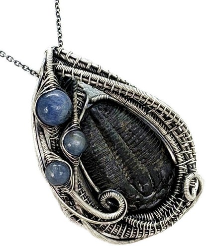 Collana fossile trilobite