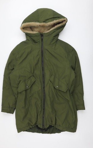 Cappotto parka donna verde