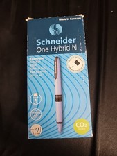 Schneider One Hybrid N Penna a sfera, punta conica ibrida da 0,5 mm, Nero 10 ct