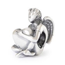 TROLLBEADS Perlina in Argento Angelo del Cuore Argento Sterling 925 TAGBE-30209